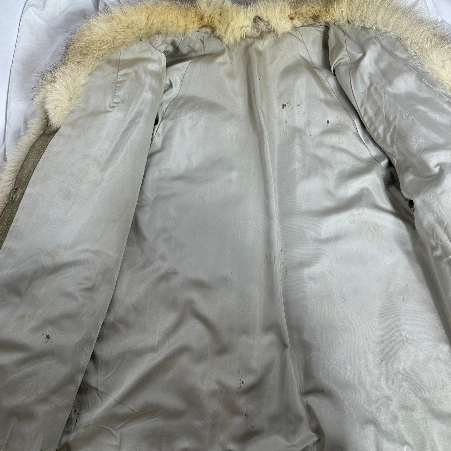 Vintage Arctic Fox Fur Coat