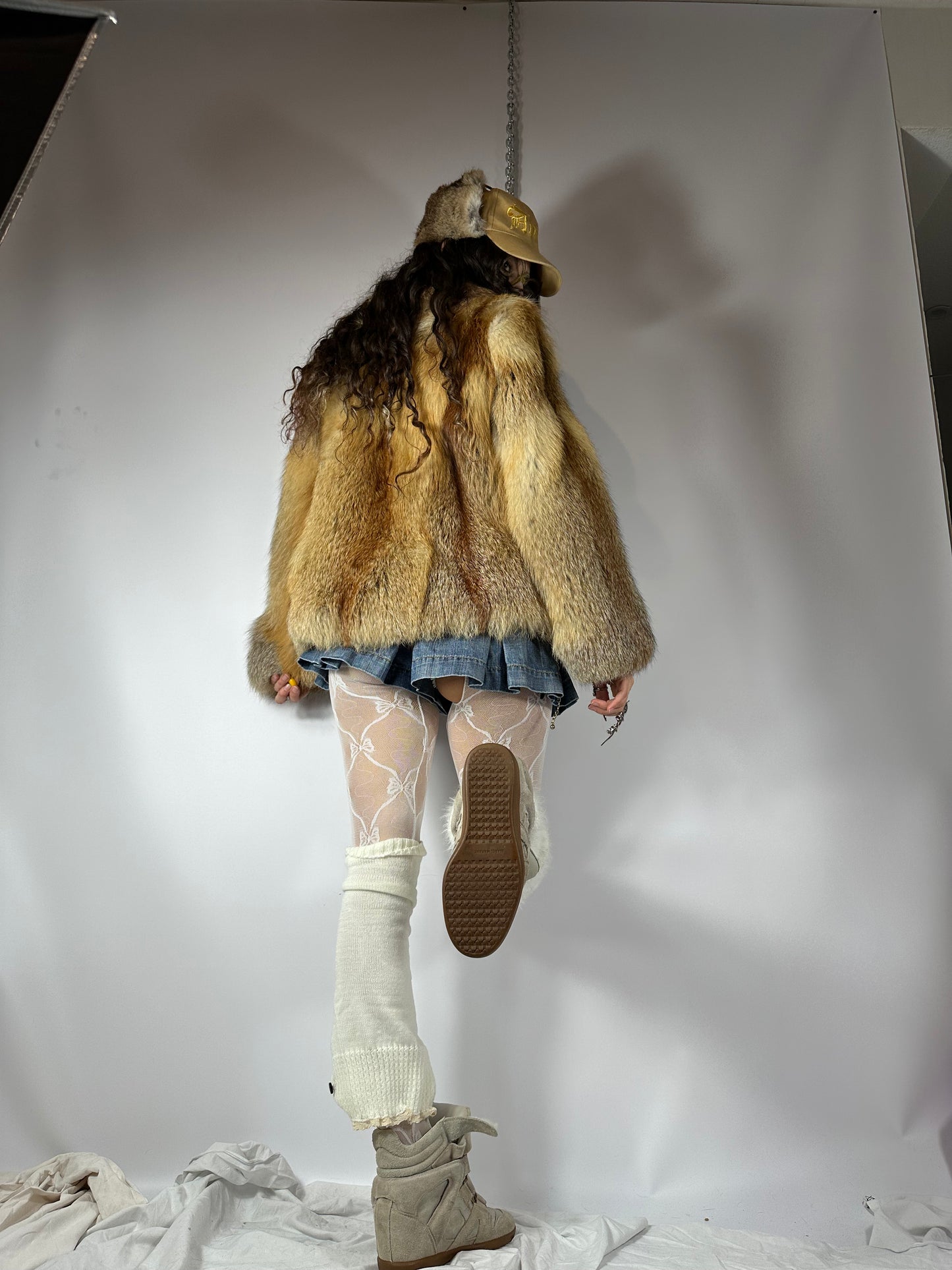 Vintage Fox Fur Coat
