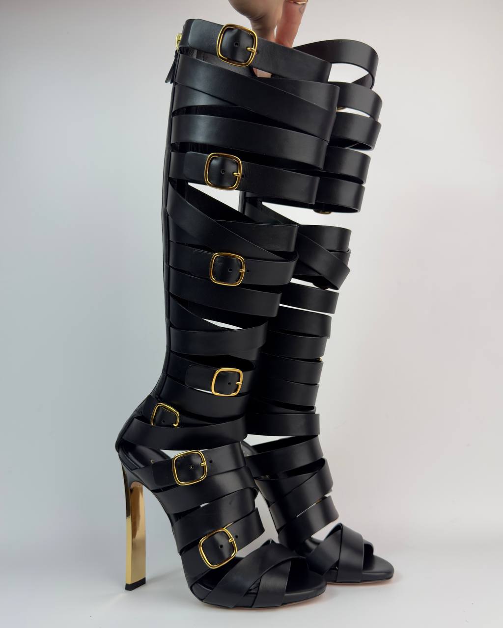 Casadei Fall 2013 Gladiator Heel Boots — 36 new