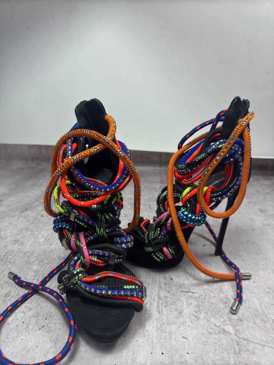 Dsquared S/S2016 Ariel Rope Heels 38