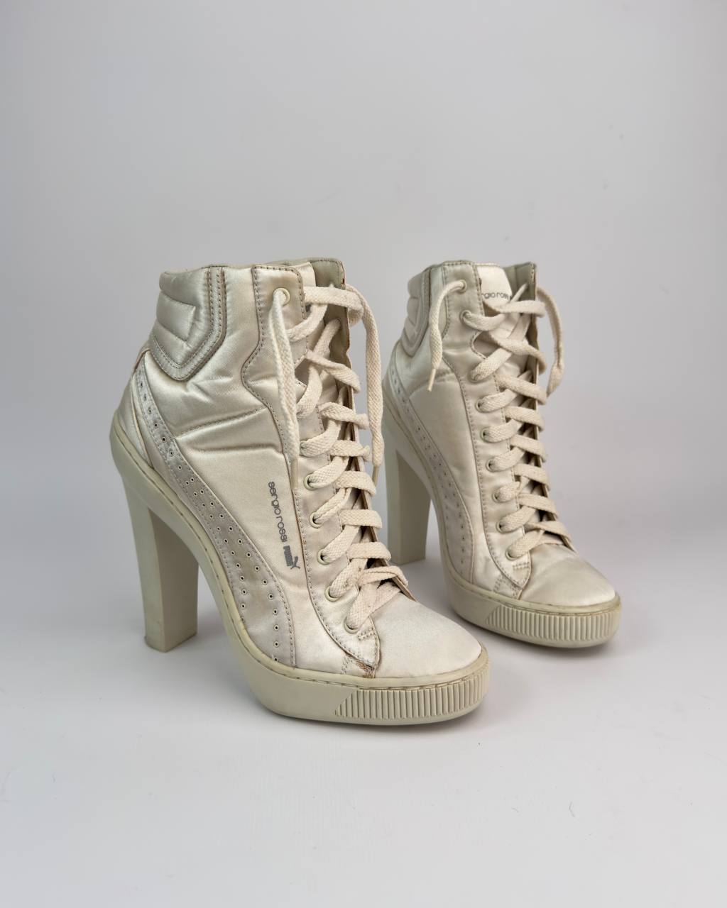 Sergio Rossi x Puma Archive Sneaker Heels — 36
