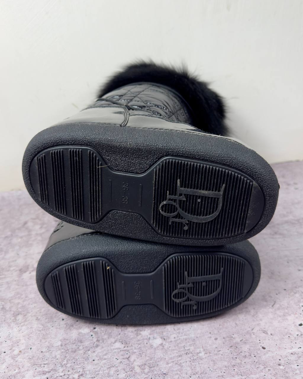 Dior Galliano Fur Moon Boots 36-38