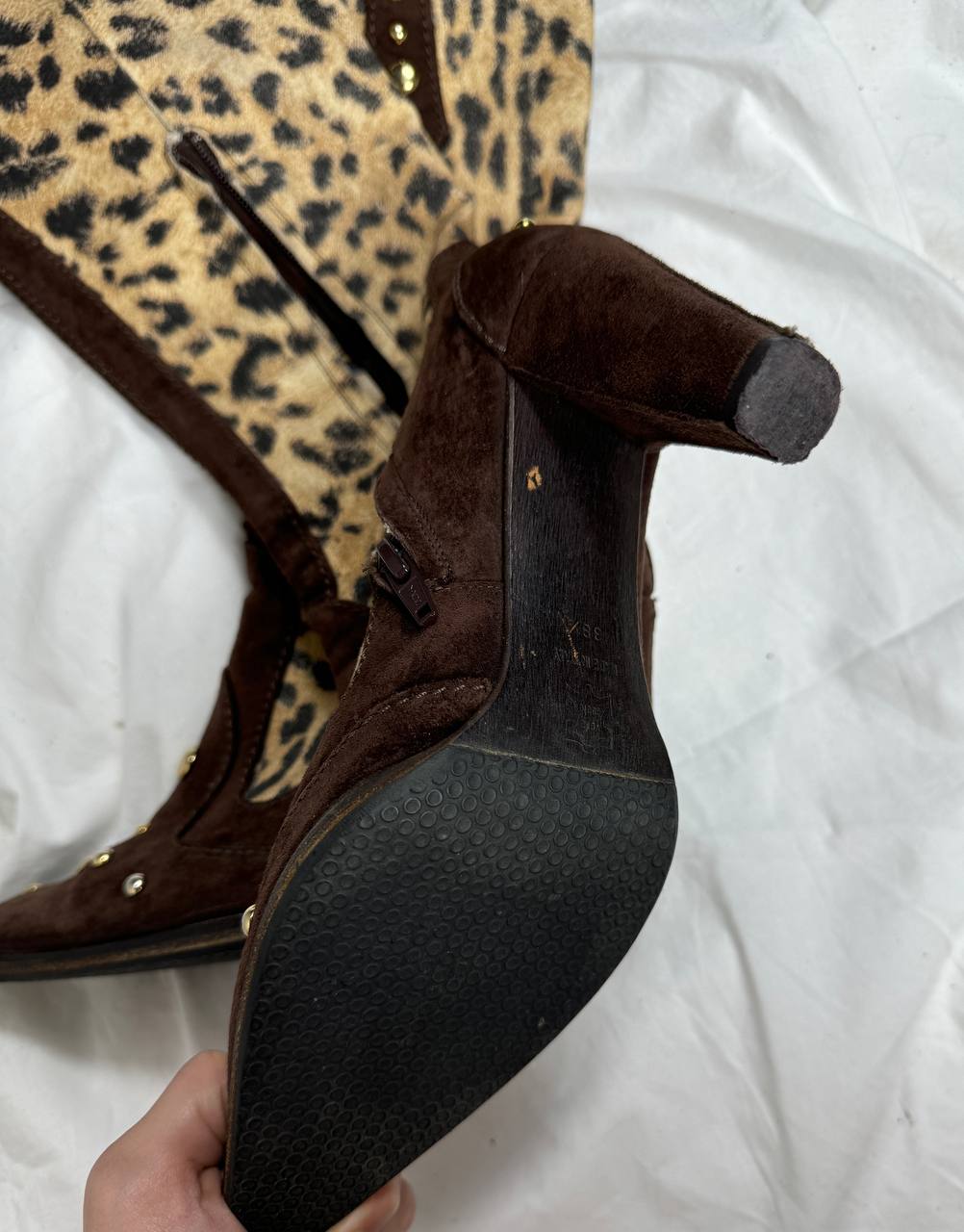 Roberto Cavalli Vintage Cowboy Heels 38/39
