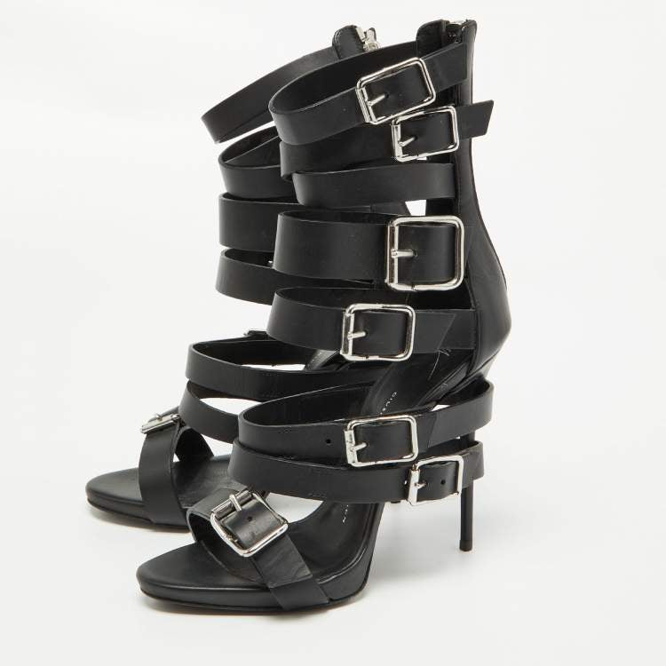 Giuseppe Zanotti Buckle Straps Heels 36