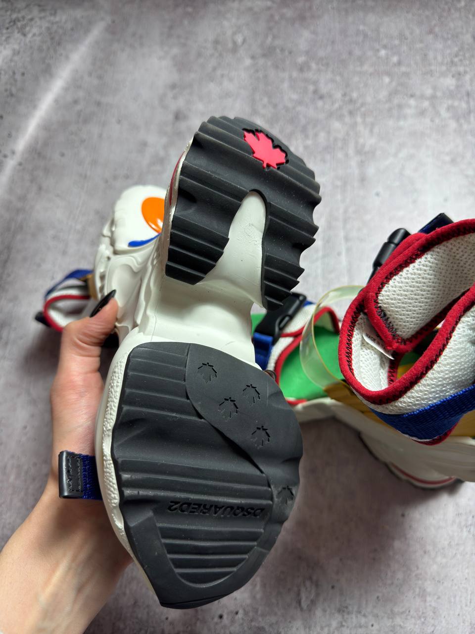 Dsquared2 ‘The Giant Sandal’ 2019 Runway Wedge Heels