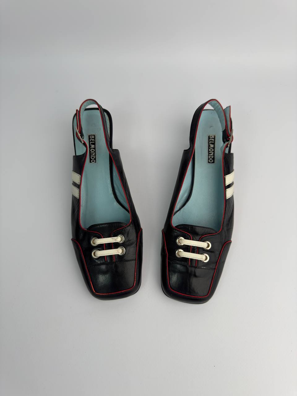Belmondo Vintage Italian Kitten Heels — 37