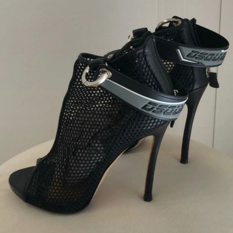 Dsquared2 S/S19 Techno Heels 37.5
