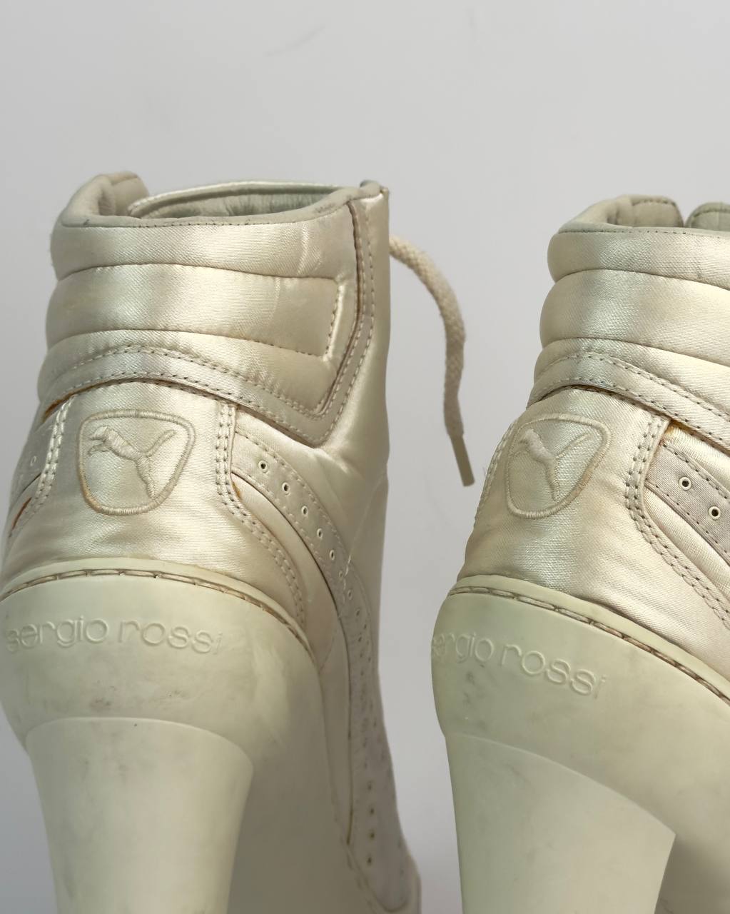 Sergio Rossi x Puma Archive Sneaker Heels — 36