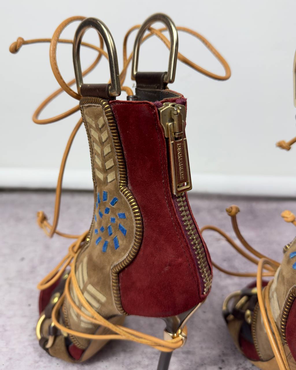 Dsquared2 Gladiator Heels 38/38.5