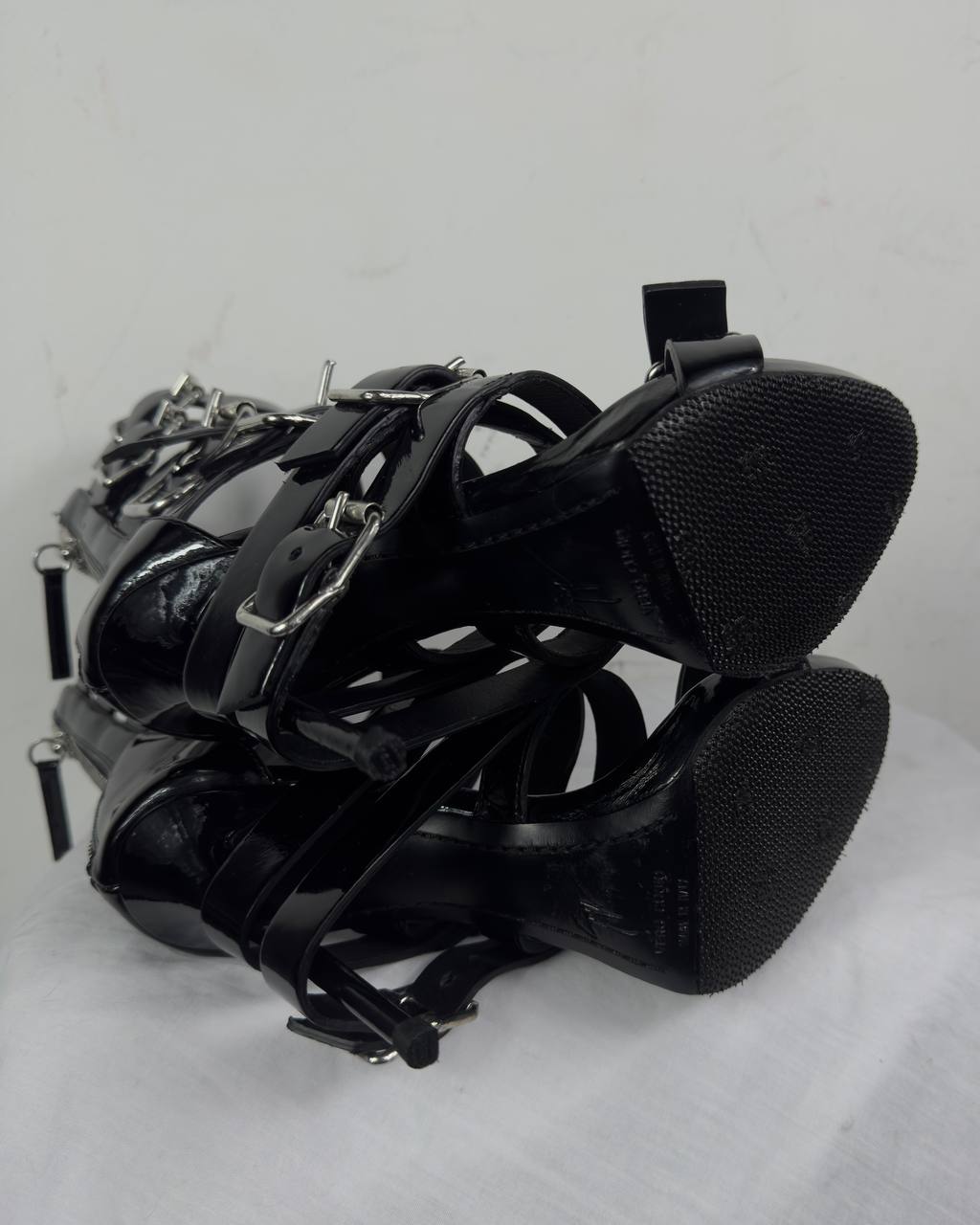Giuseppe Zanotti Buckle Straps Heels — 36