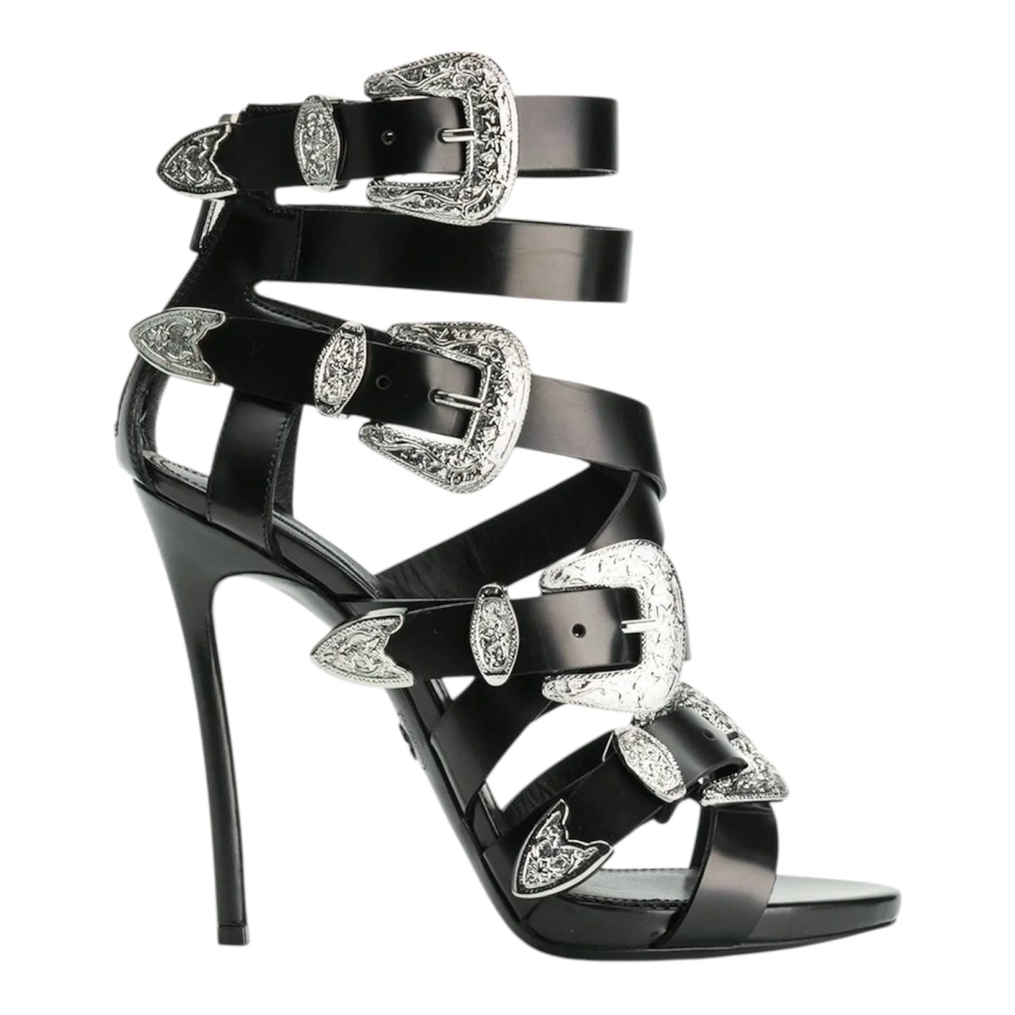 Dsquared2 Gothika Buckle Heels 37 new with box