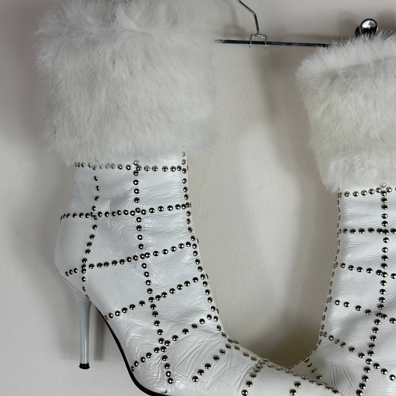 Vintage Italian Faux Fur Boots 36/37