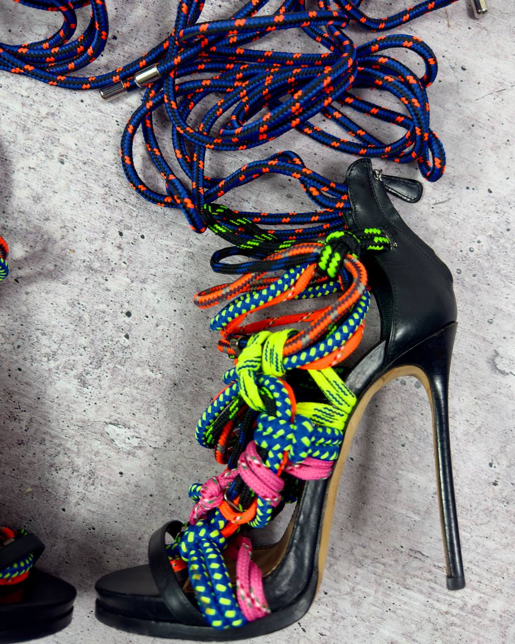 Dsquared2 Ariel S/S16 Rope Wrap Heels - 39