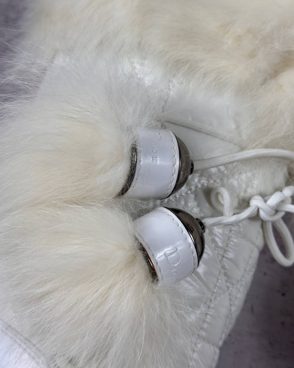 Dior Galliano Vintage Fur Moon Boots 38-40