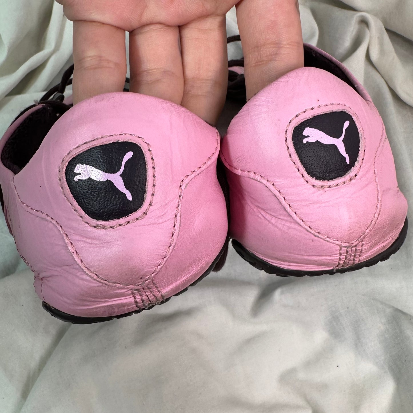 Puma Vintage Wrap Lace Up Ballet Flats