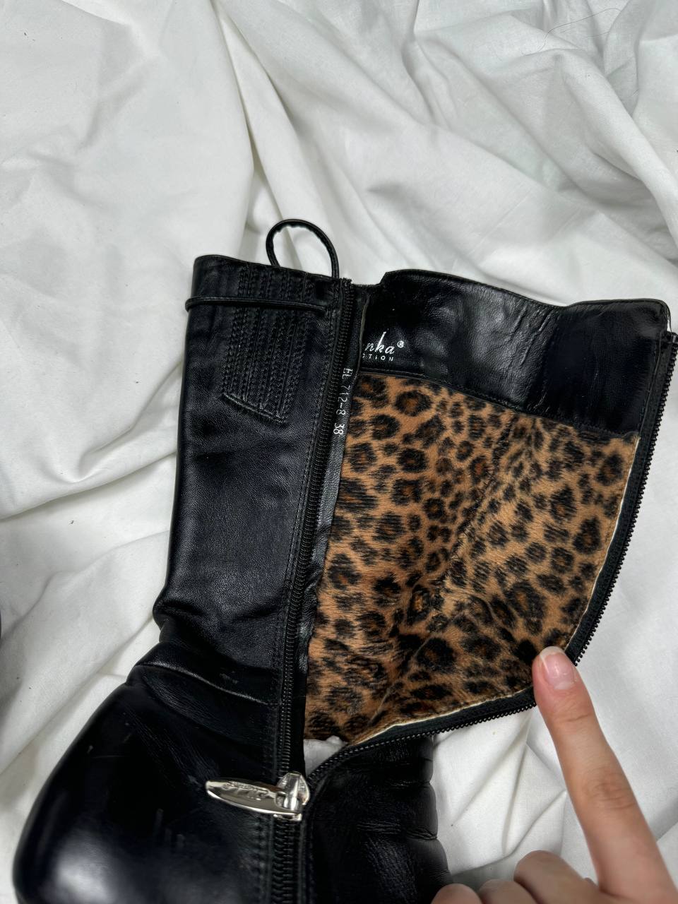 Vintage Leather Boots 38/38.5
