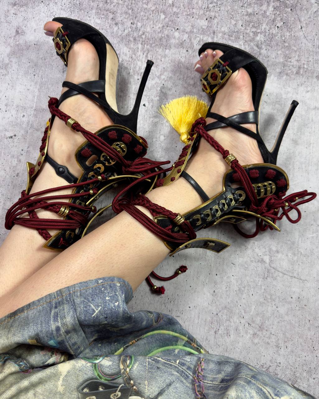 Dsquared2 F/W 2016 Samurai Heels — 37.5/38.5