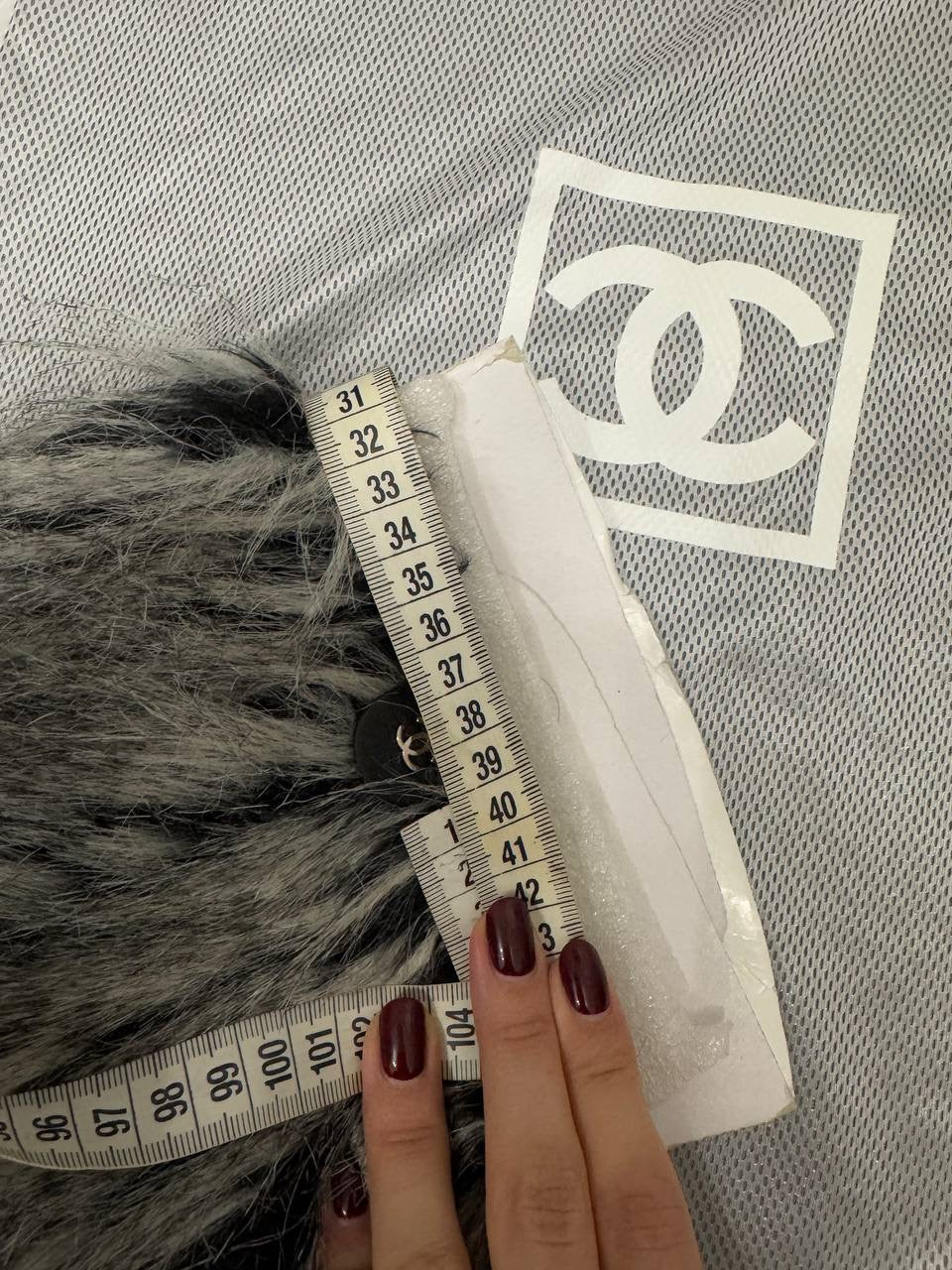 Chanel Fall 2010 Runway Faux Fur Fantasy Yeti Boots Icicle Heels — 40