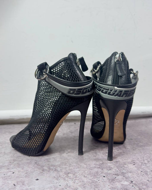 Dsquared2 S/S19 Techno Heels — 37.5