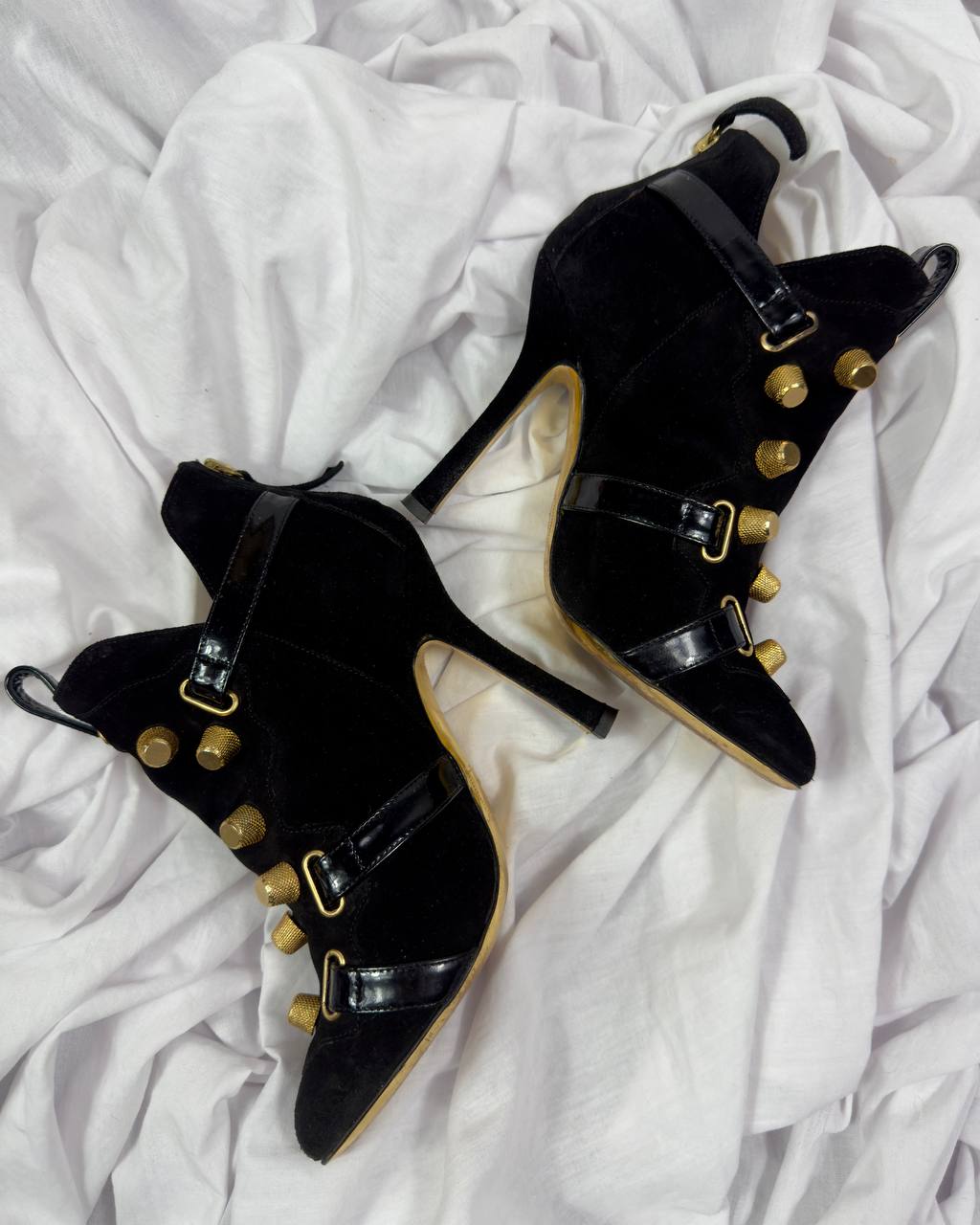 Dsquared2 Suede Studded Boots 36/36.5