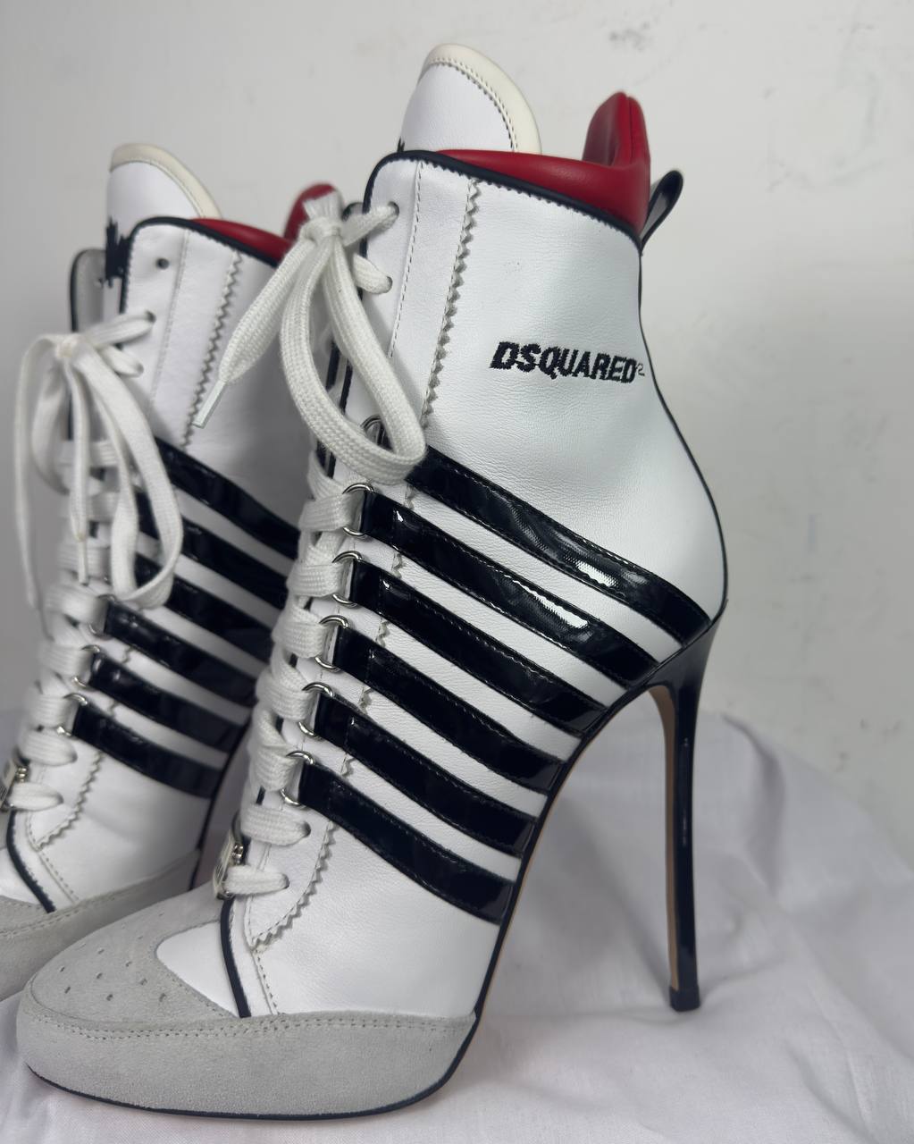 Dsquared2 Julie Sneaker Heels 36 new with box