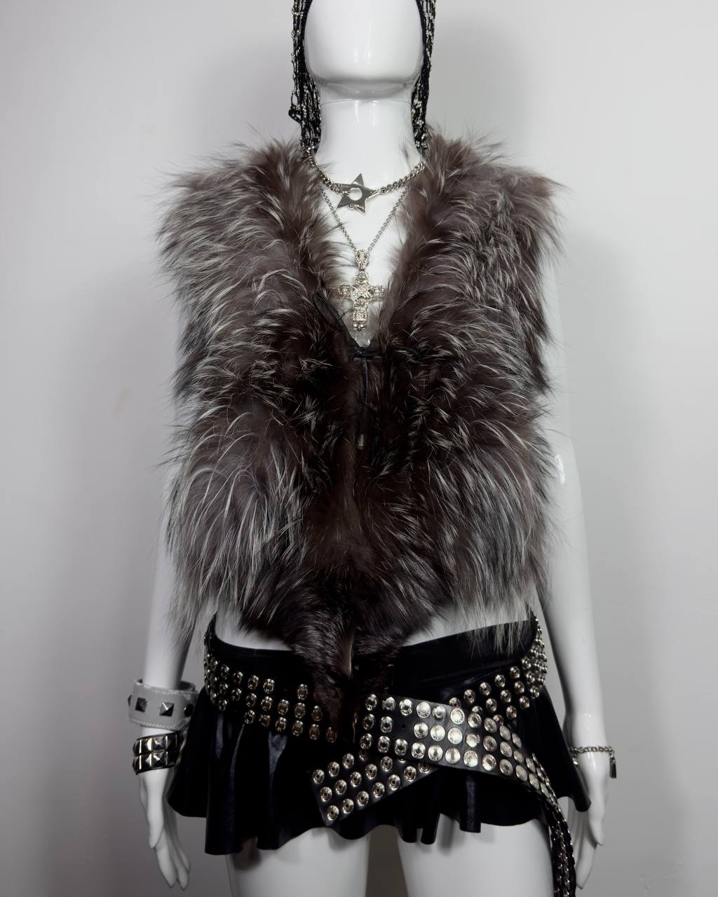 Vintage Fur Vest