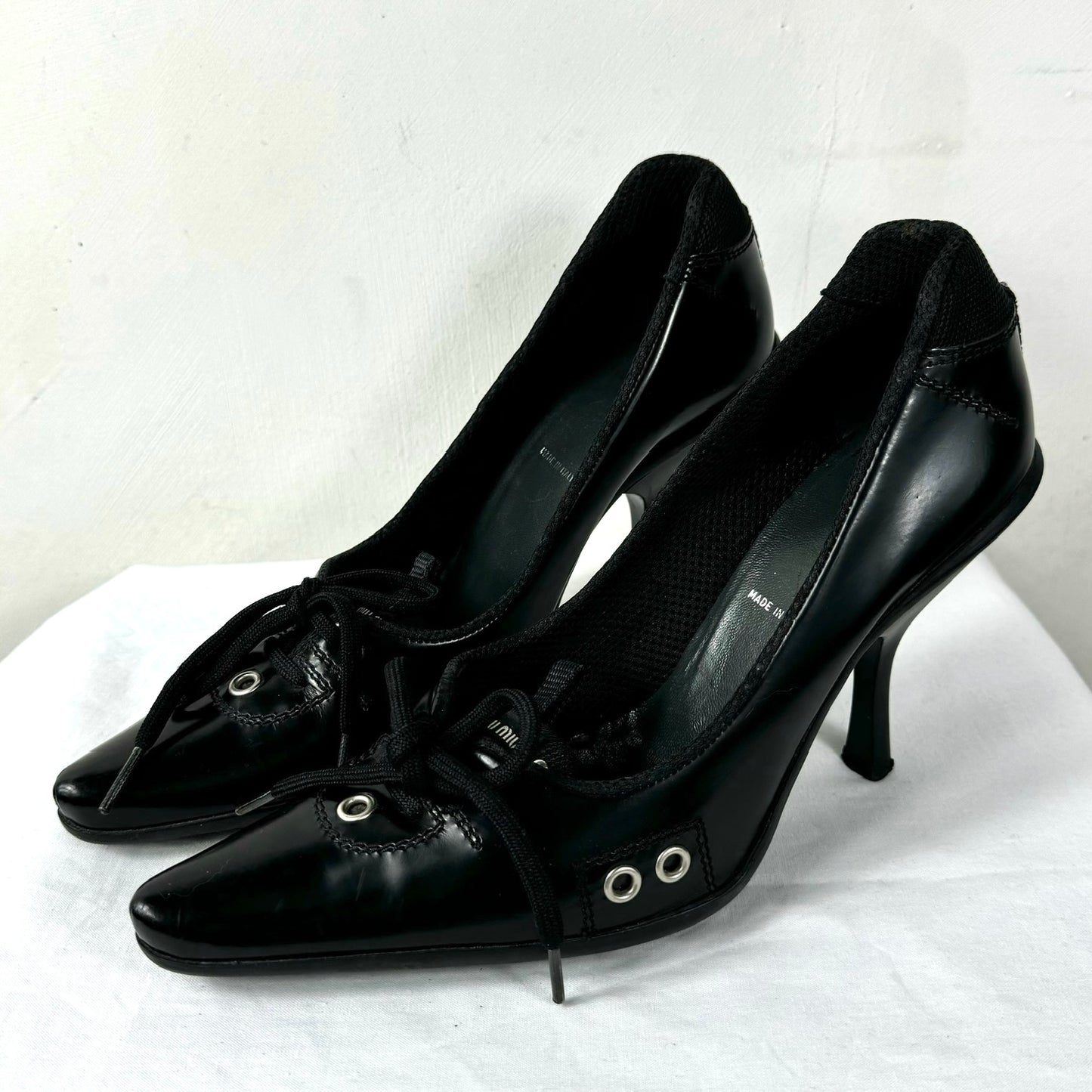 Miu Miu 1999 kitten heels 36