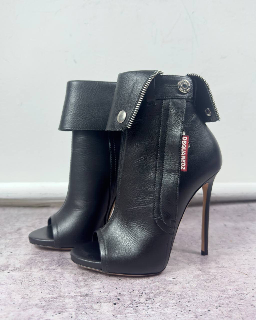 Dsquared2 Peep Toe Boots 36