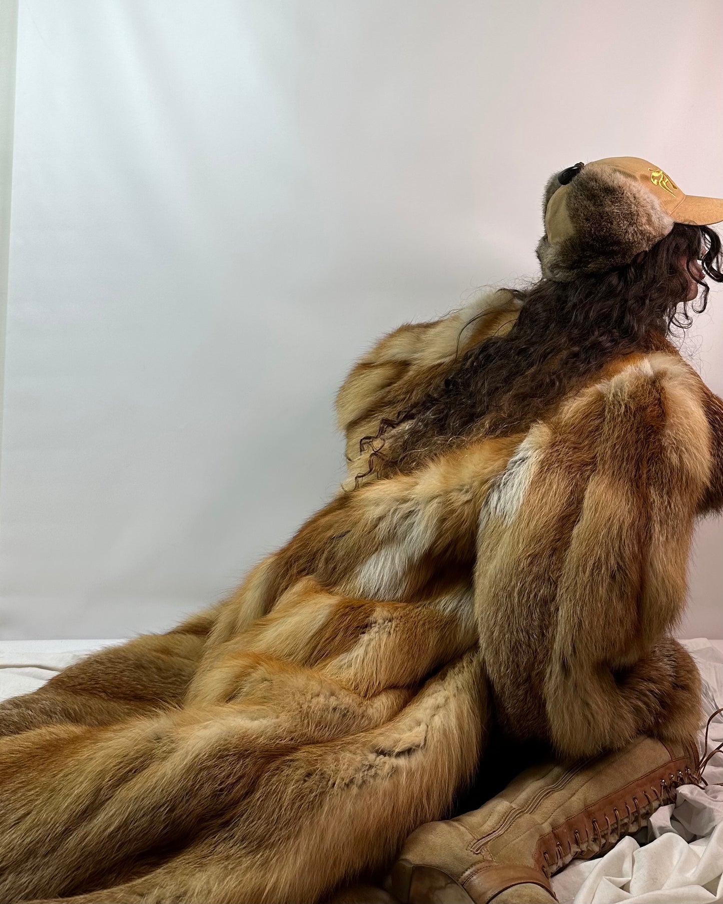 Vintage Long Fur Coat