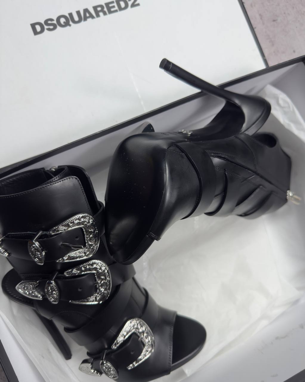 Dsquared Gothika RARE Heels 38.5