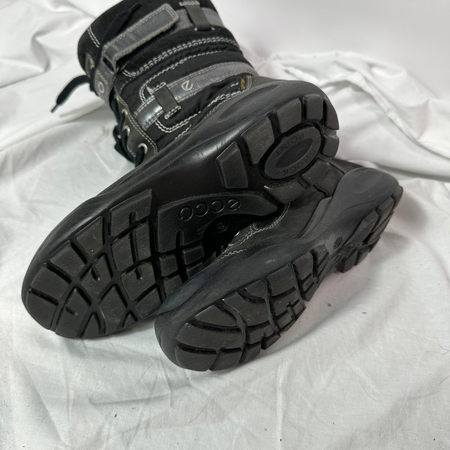 Ecco Vintage Cyber Boxing Boots