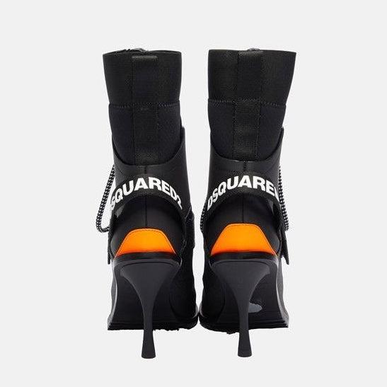 Dsquared2 Techno Hiking Heel Boots 40 & 41 - new with box