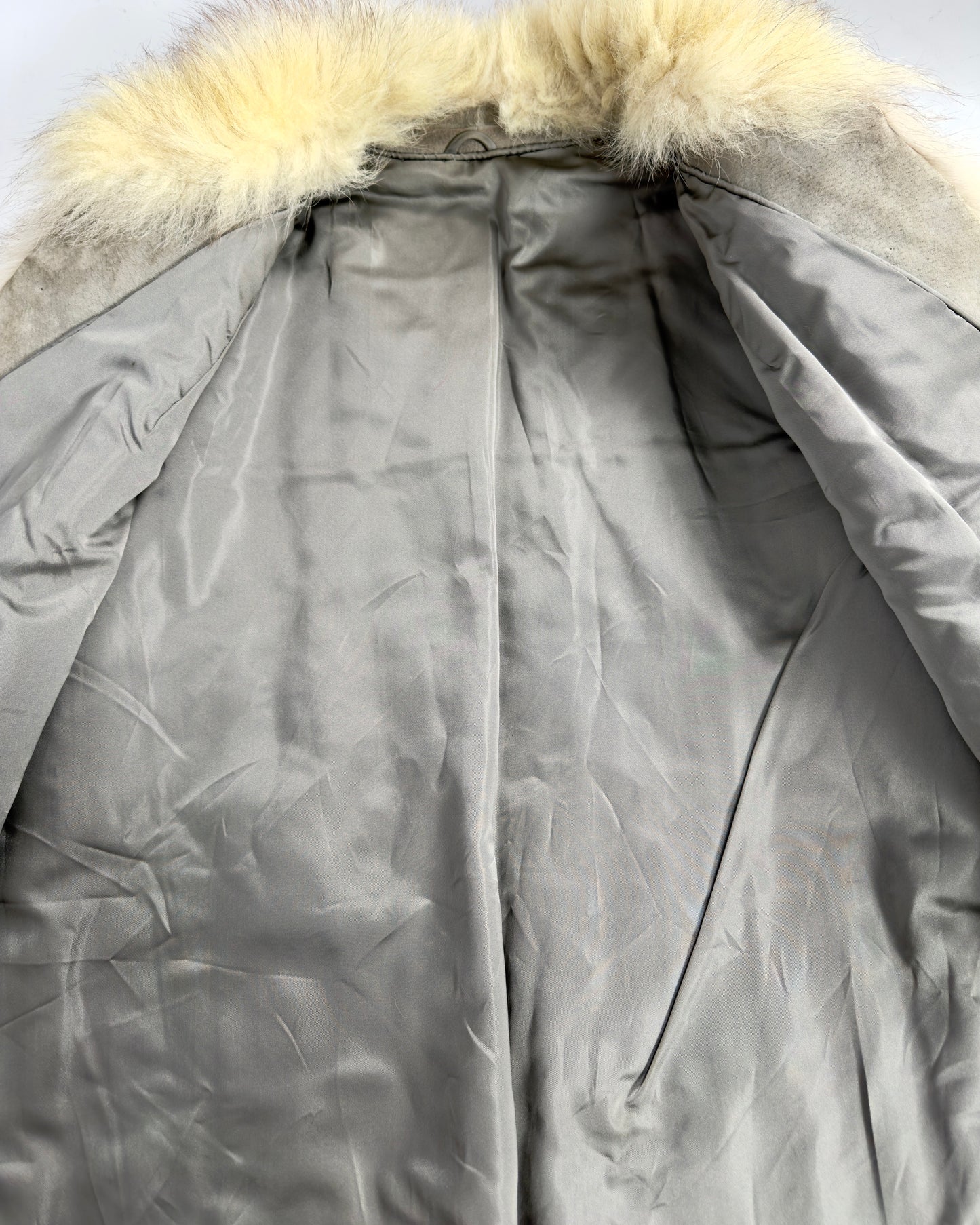 Vintage “Saga Fox” Arctic Fox Coat — S/L