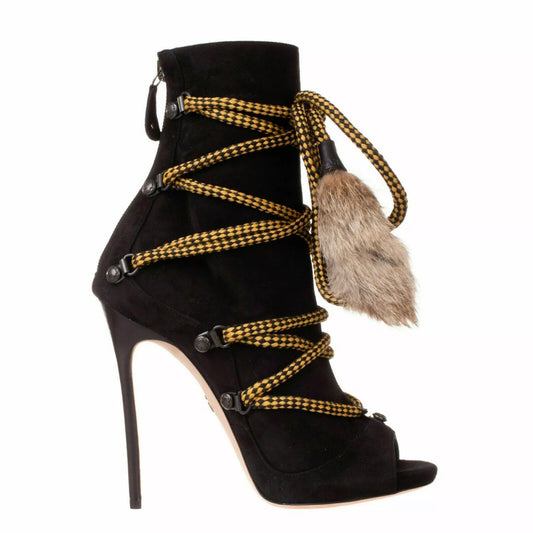 Dsquared2 Riri Peep Toe Heels 40 new with box