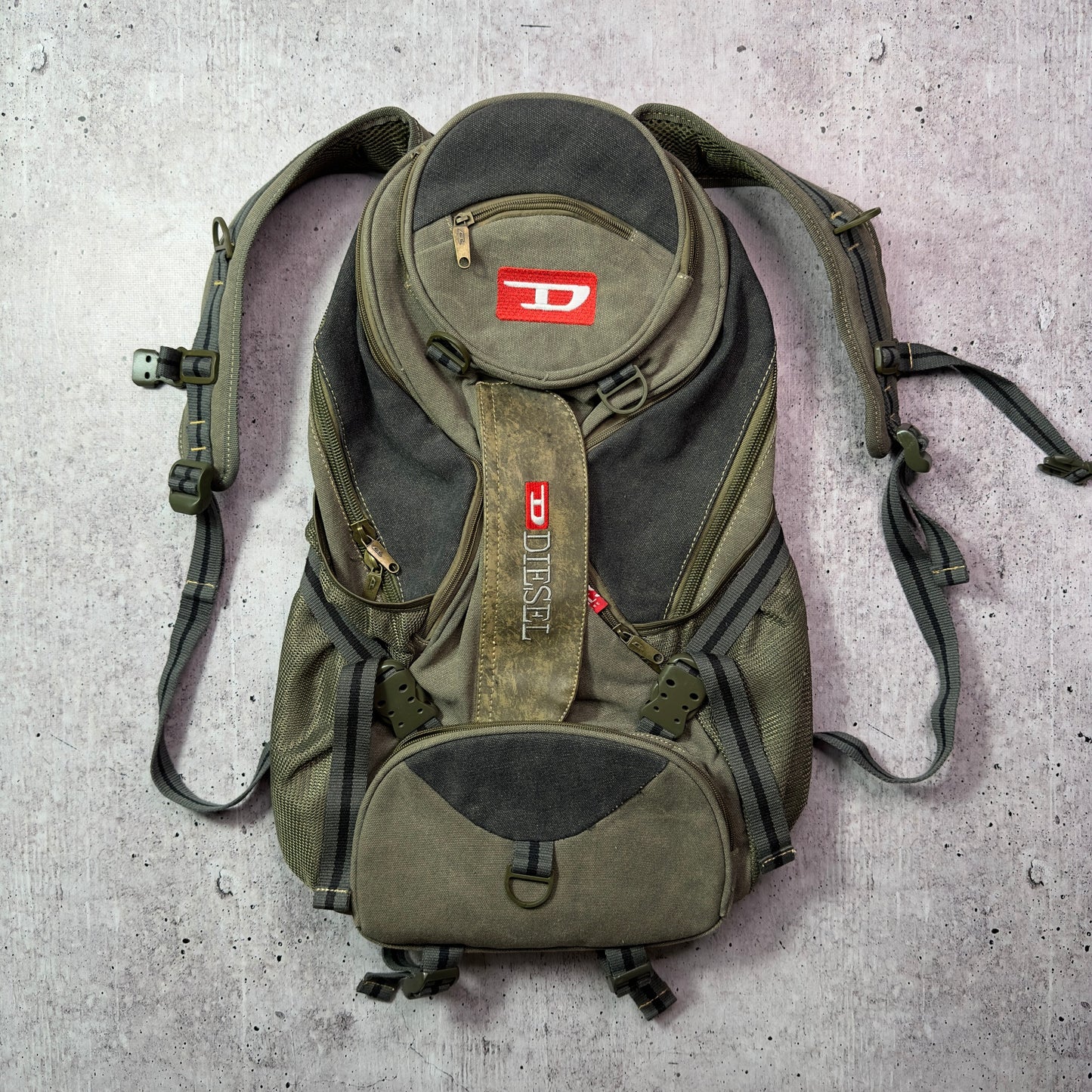 Diesel Vintage Gorpcore Backpack