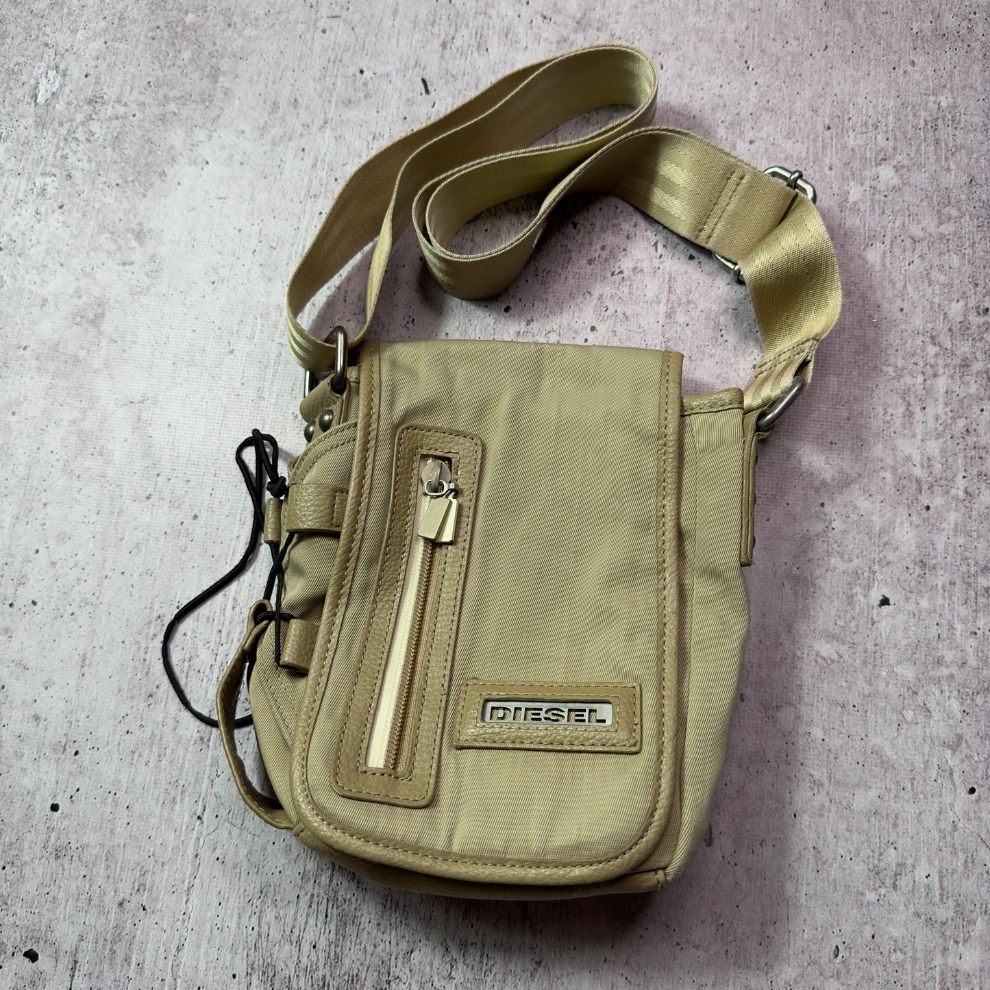 Diesel Vintage Canvas Crossbody Bag