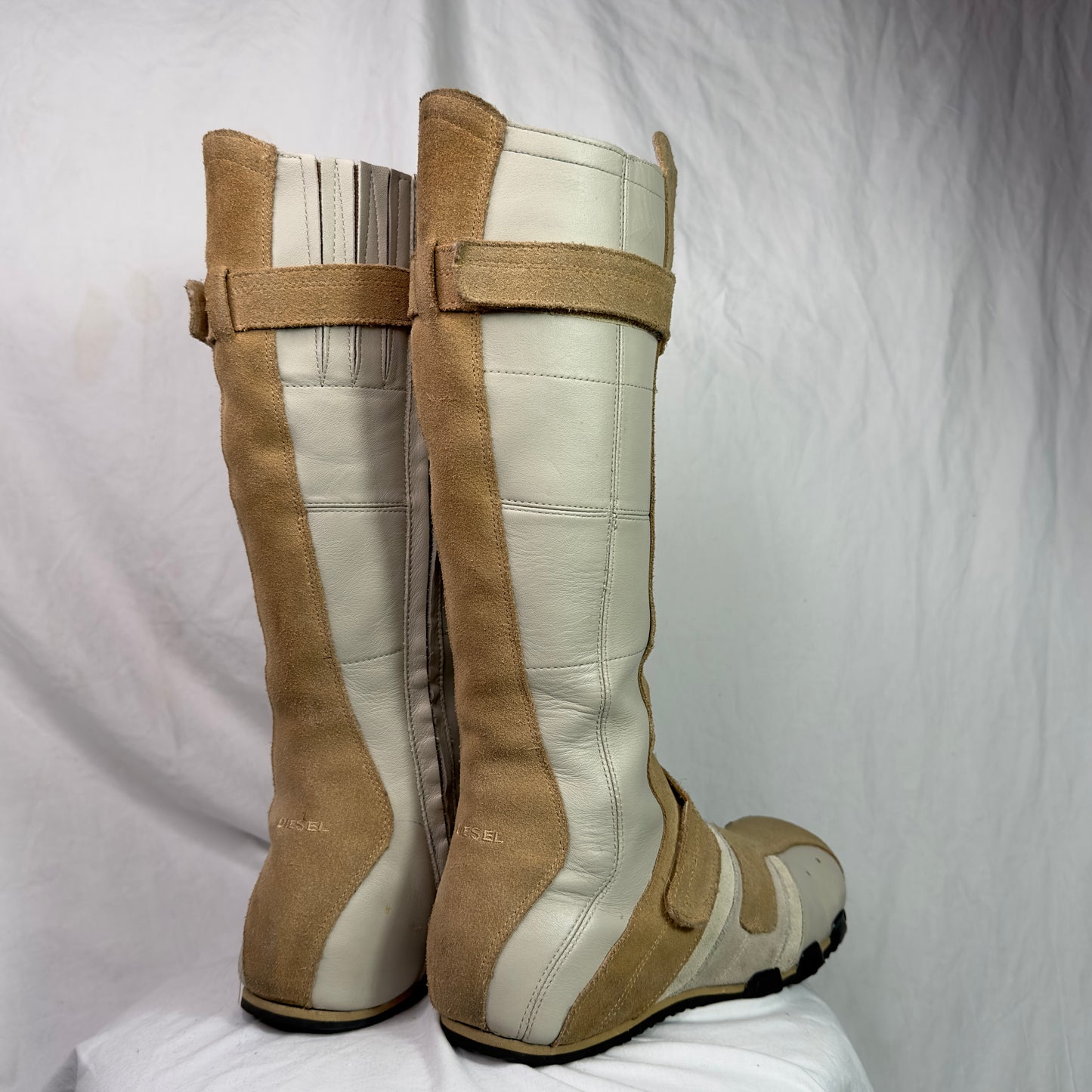 DIESEL suomi vintage 90s moto biker boots