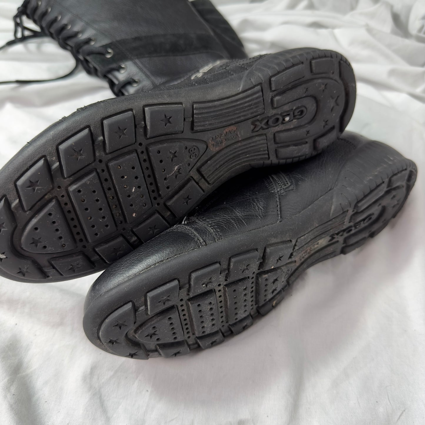 Geox Vintage Lace up Boxing Boots 38/38.5