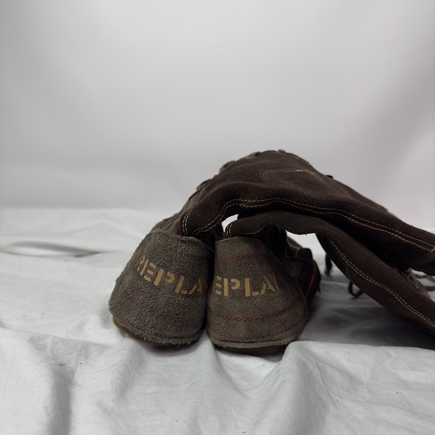 Replay Vintage Lace Up Boxing Boots 39/40