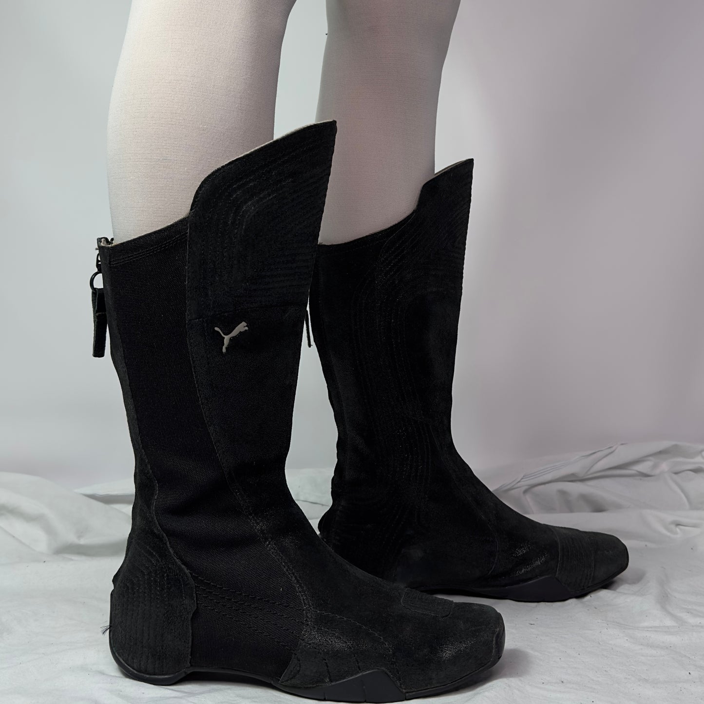 Puma Vintage Moto Biker Boots