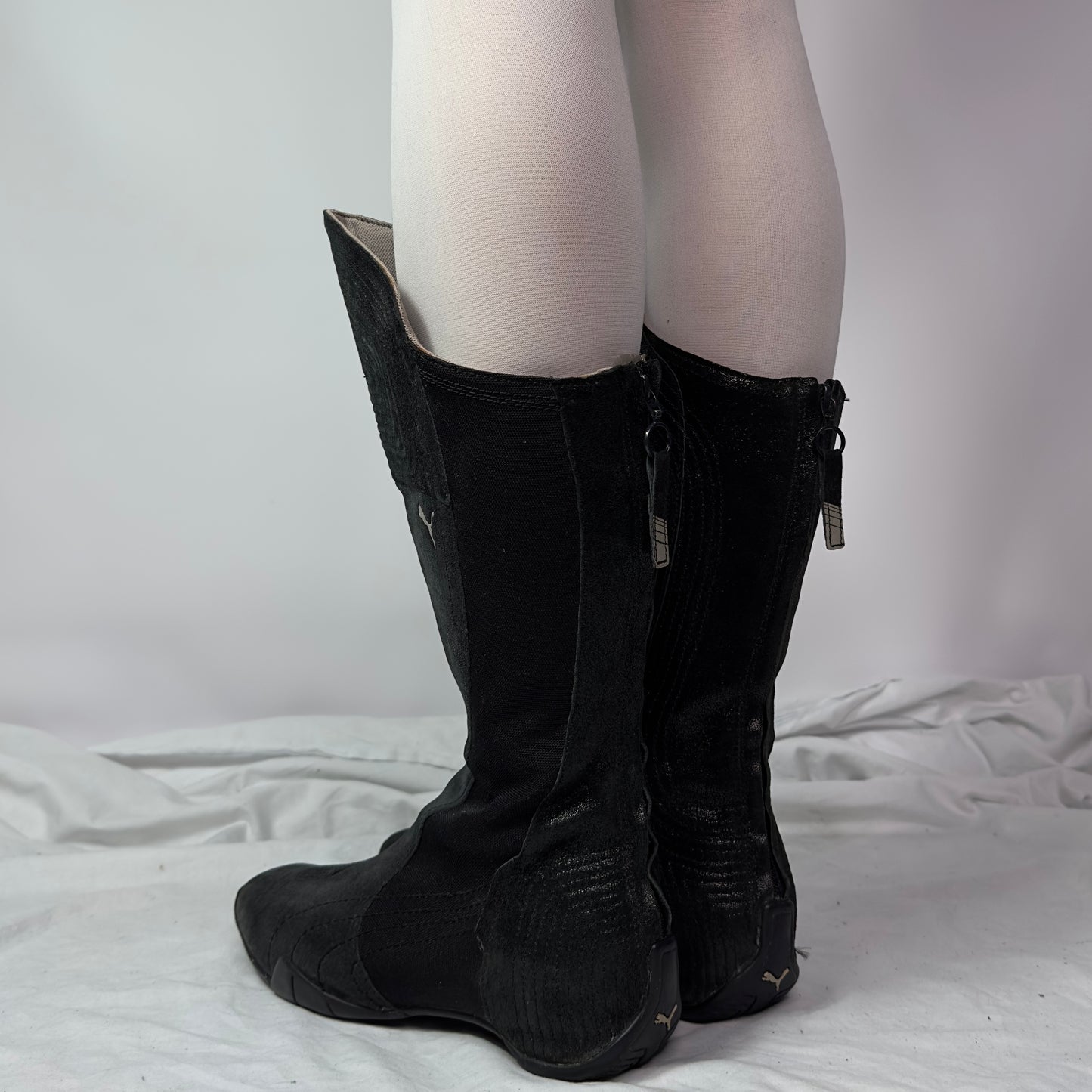 Puma Vintage Moto Biker Boots