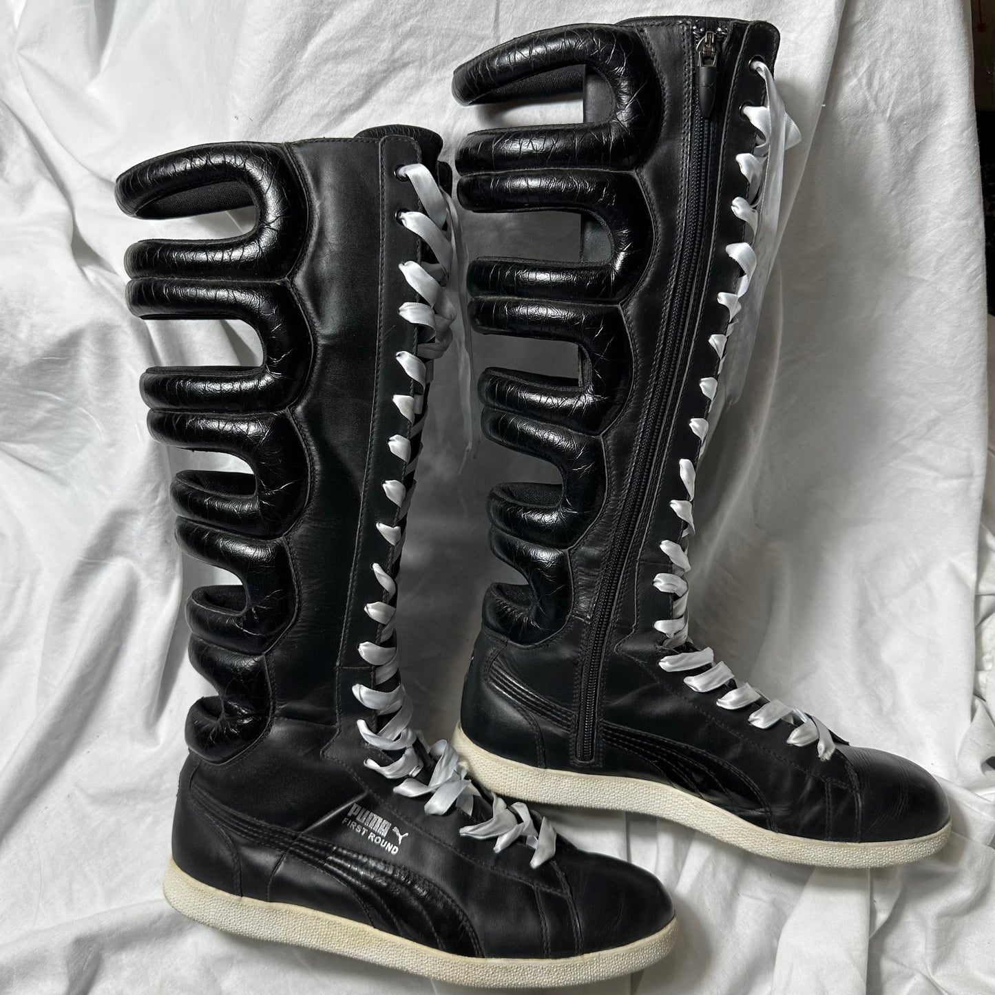 Puma vintage boxing boots with laces