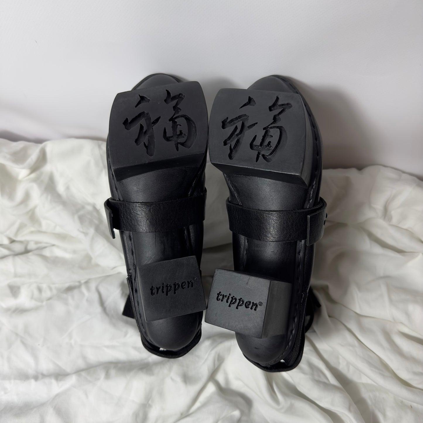 Trippen Black Leather Boots