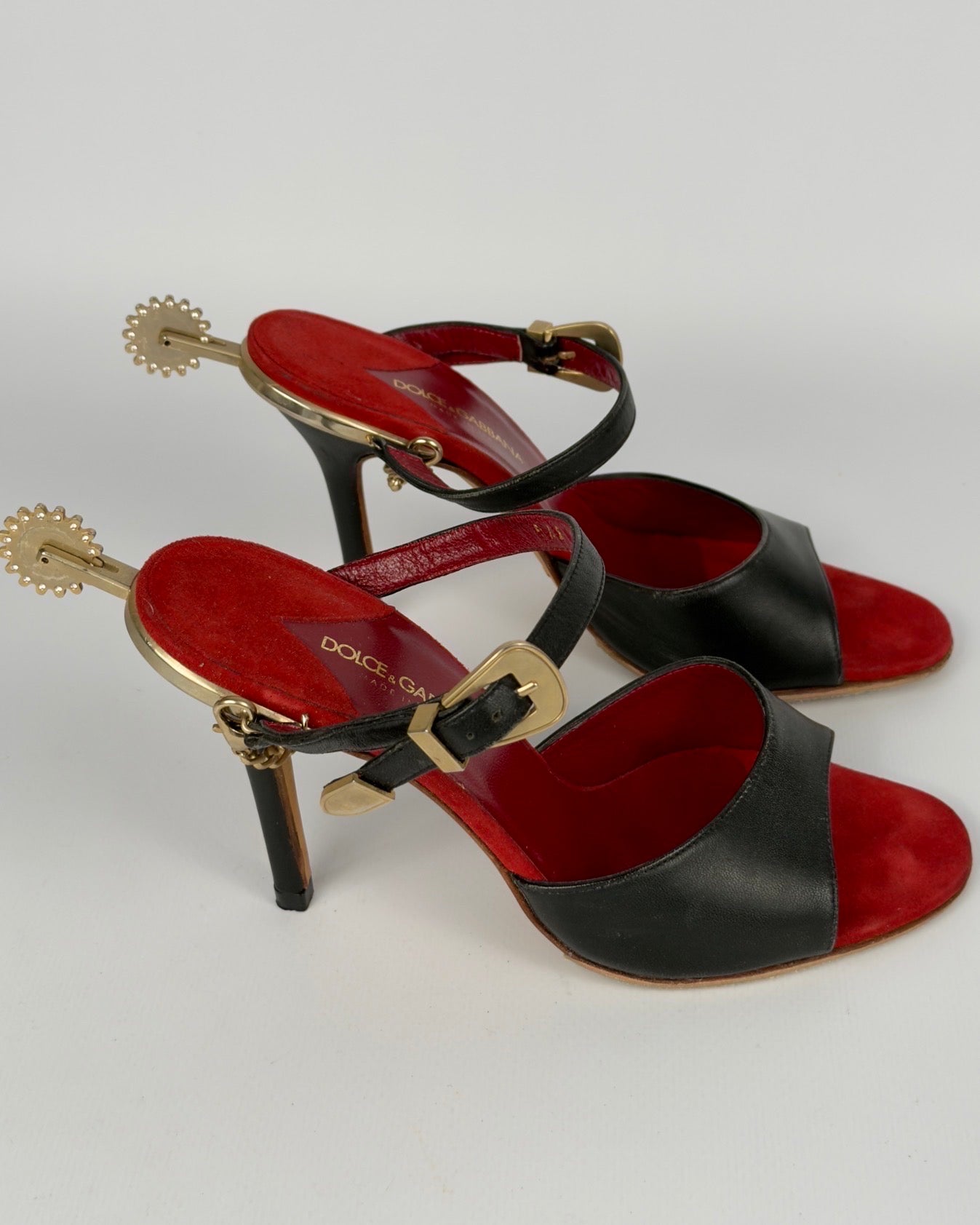 Dolce & Gabbana c.2004 Vintage Spur Heels — 37.5/38