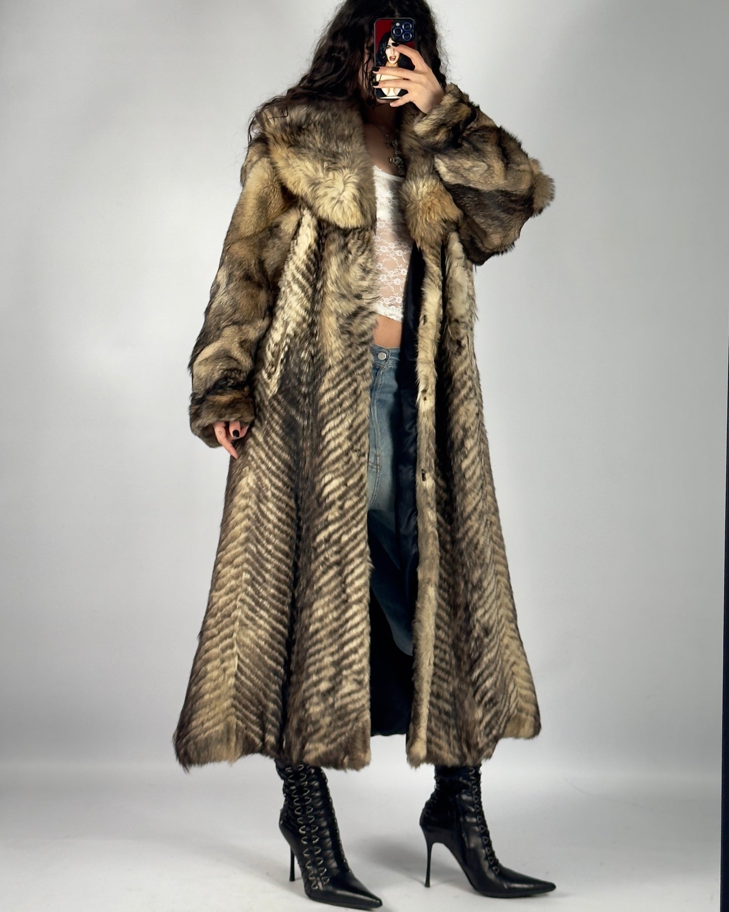 Vintage Fur Coat — M/L