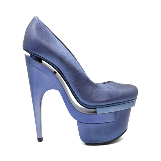 Versace Triple Platform Heels — 37