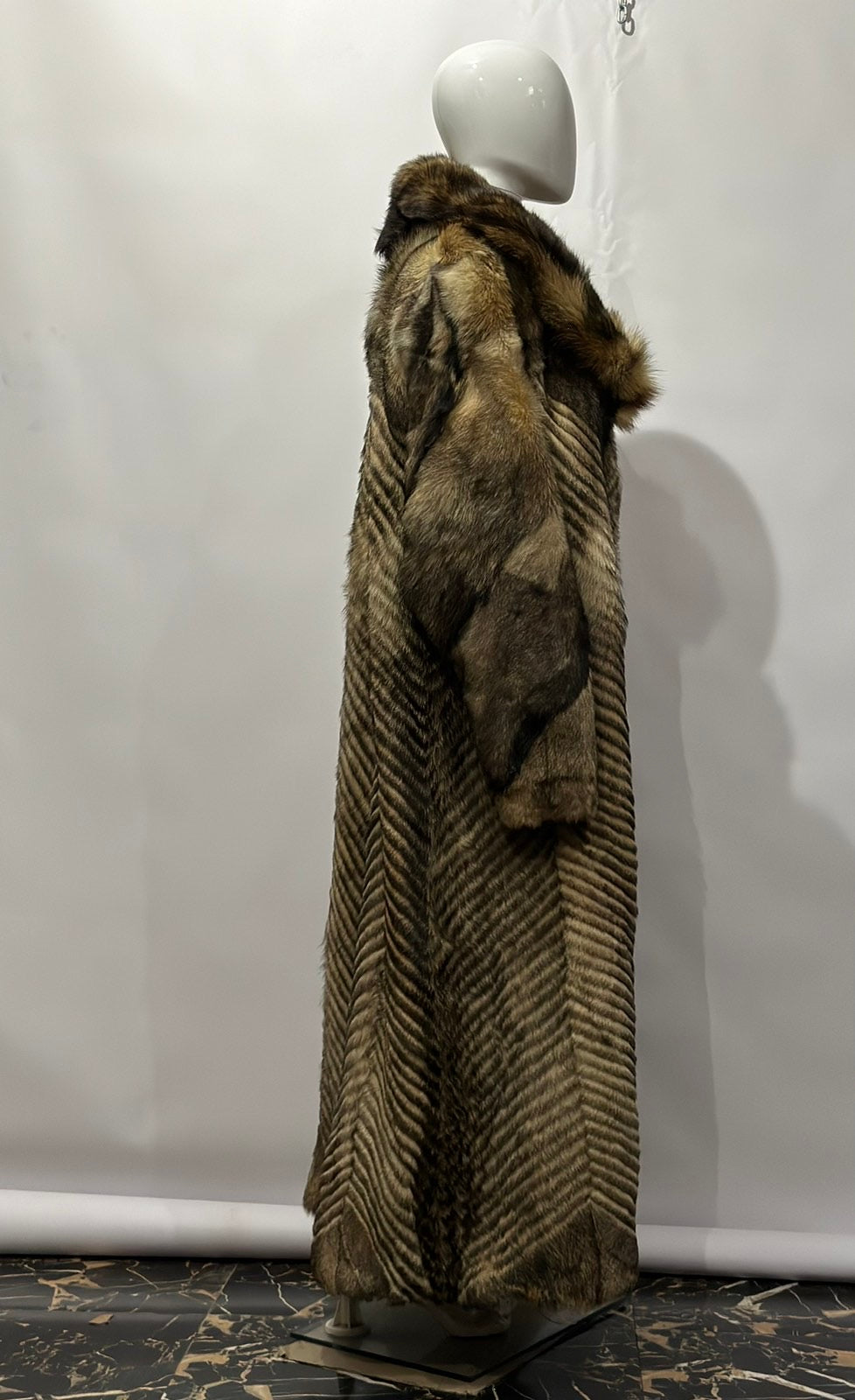Vintage Long Fur Coat
