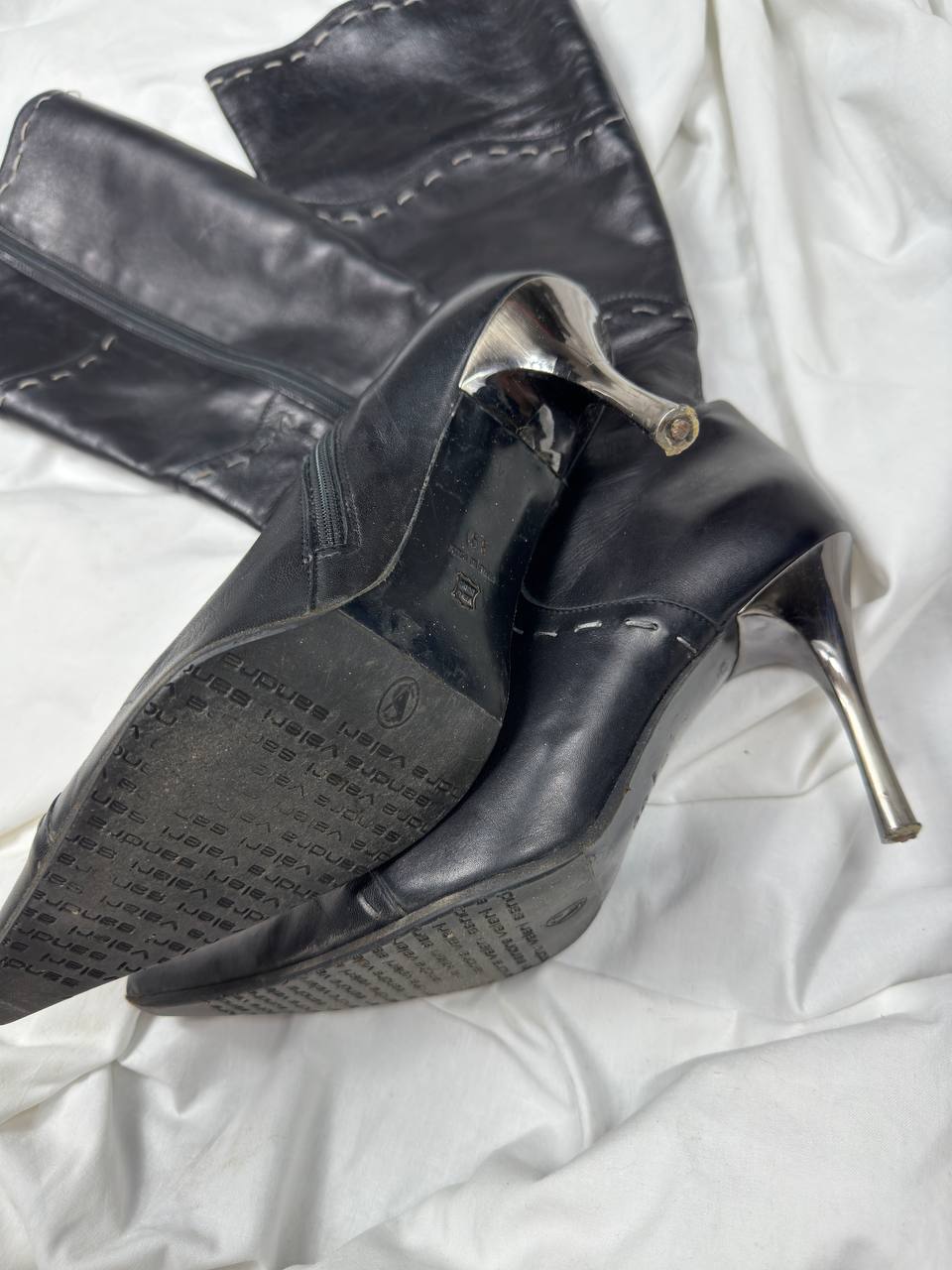 Vintage Italian Leather Boots 39/40