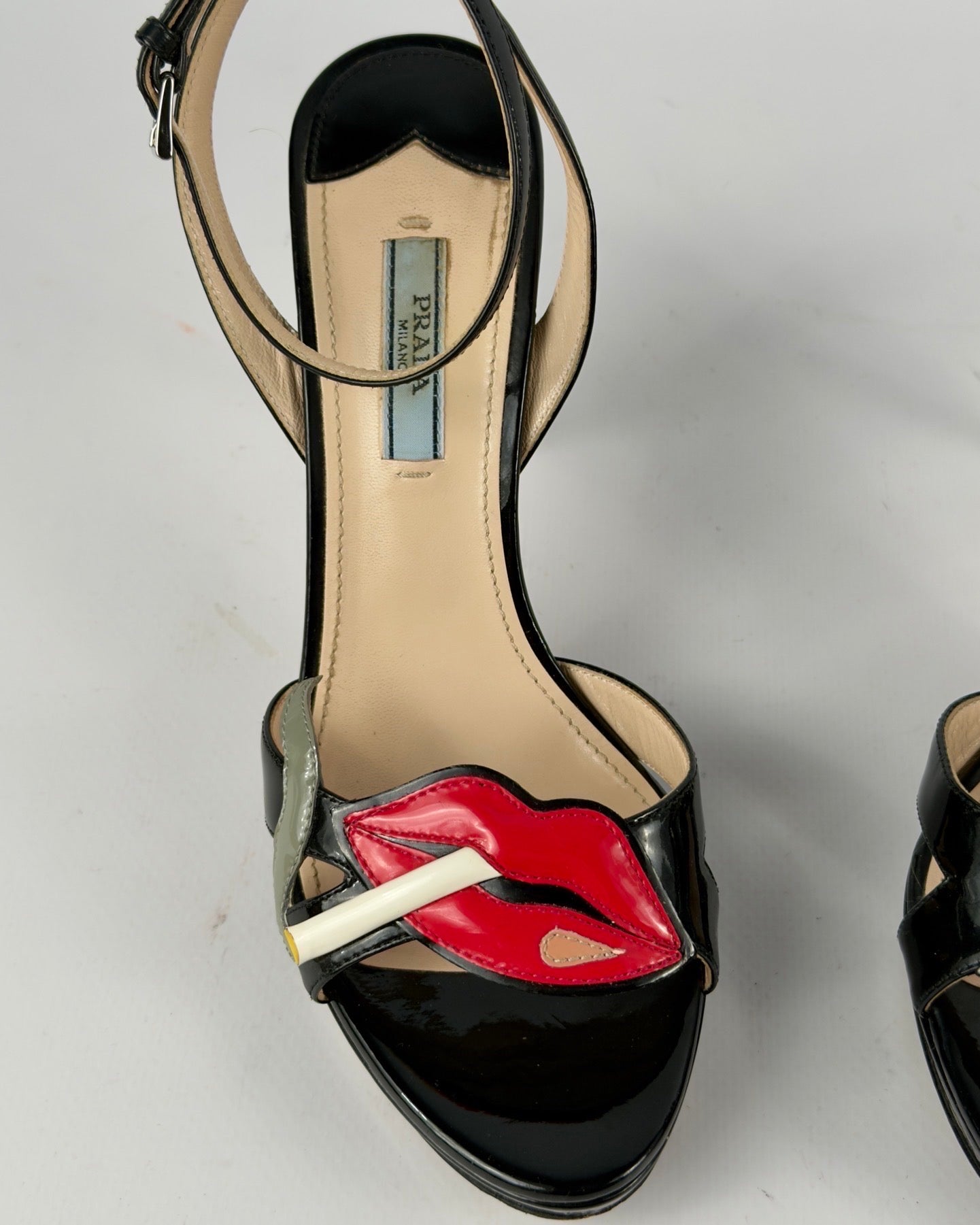 Prada SS12 Smoking Lips Heels — 38