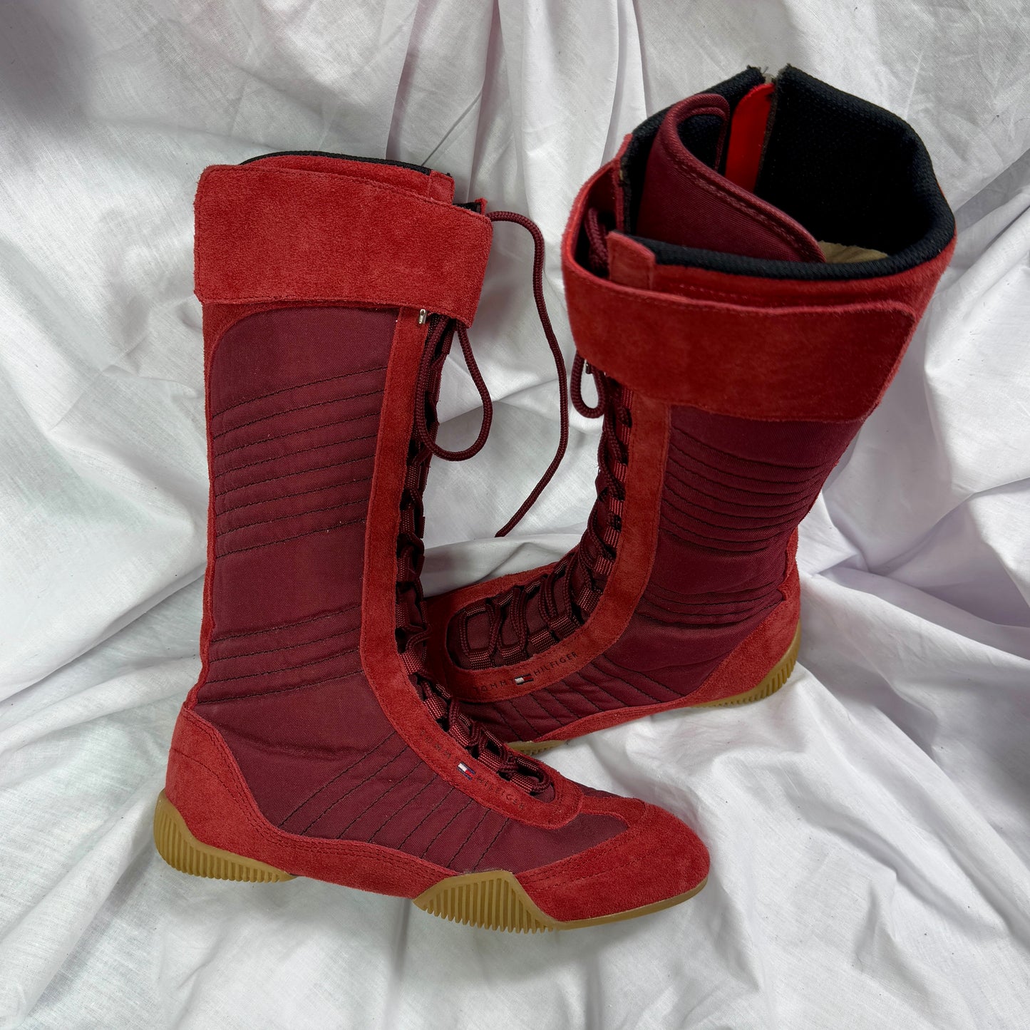 Vintage Tommy Hilfiger Boxing Boots 36